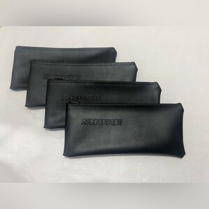 Set Of 4 SHURE Microphone Bags